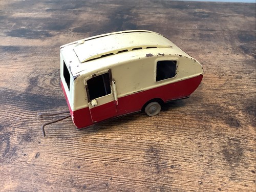 Triang minic tinplate caravan - triang,