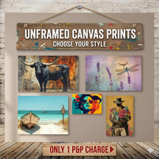 Canvas Wall Art (Unframed)