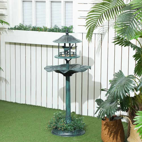 Outdoor pedestal bird - pedestal,