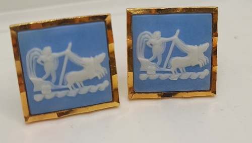 Wedgwood jasperware cufflinks - wedgwood,
