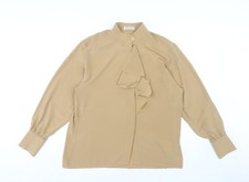 Jaeger Women Beige Ruffle