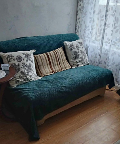 Ikea beige fabric sleeper - beige,