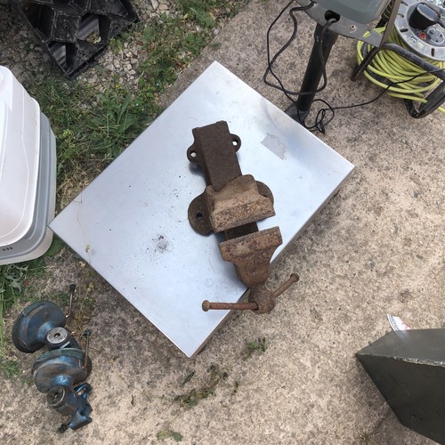 Old bench vice - vice, for