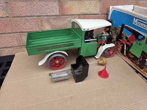 Mamod steam wagon - boxed, used