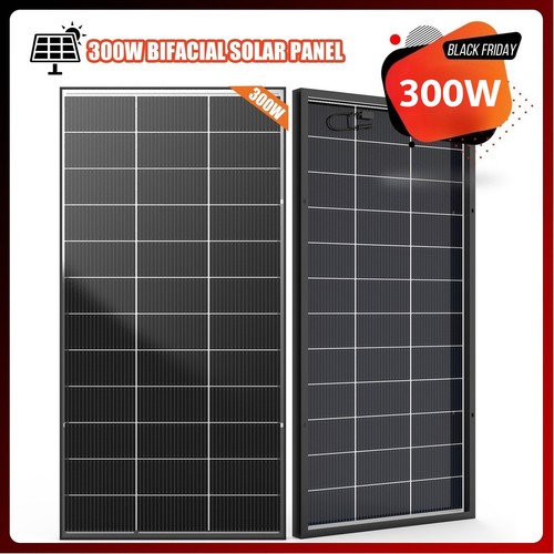 Bifacial 300w type - 12v, solar