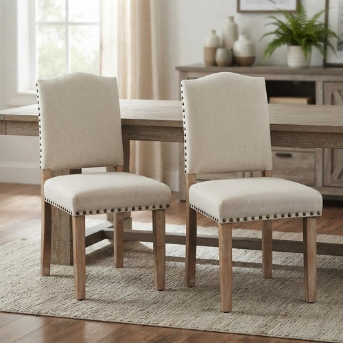 Luxurious beige dining chairs - luxurious,