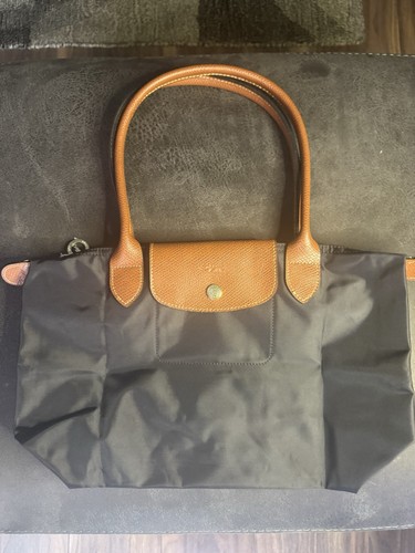 Black medium longchamp bag - longchamp,
