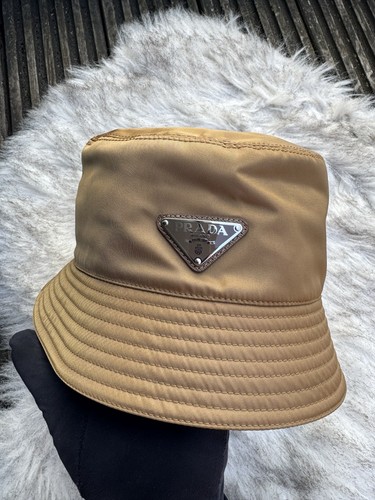 Prada nylon bucket hat - bucket, |