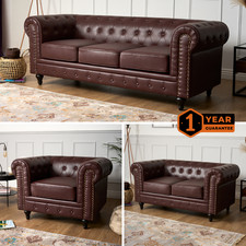 Chesterfield sofa suite - chesterfield,