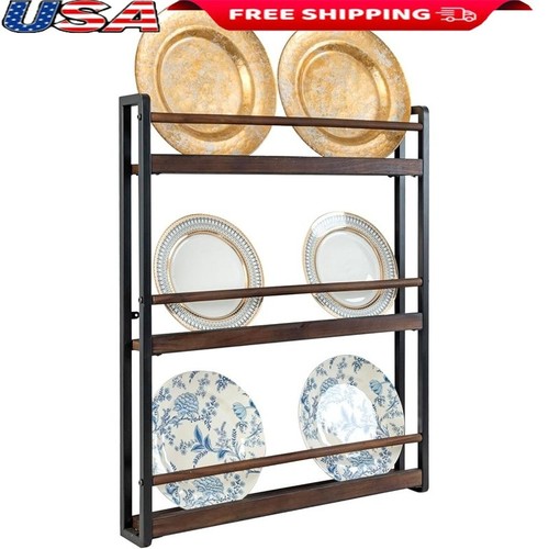 Wall mounted plate - 3, tier
