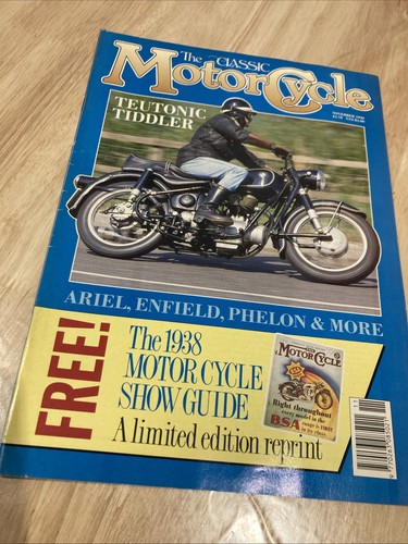 Classic motorcycle magazine - classic,