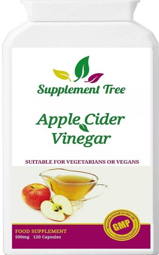 Apple cider vinegar 500mg 120 - cider,