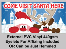 Santas Grotto Advert Sign