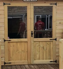 Summer house Doors (H178, W76) for: shed, summerhouse, veranda, patio, garage 9