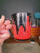 Vintage Enesco Puttin' on the Ritz Black Curtis Swann Inc. Mug Korea 300ml