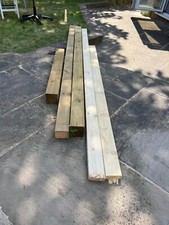 Treated Timber Wood Posts lot