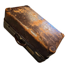 Antique Leather Suitcase