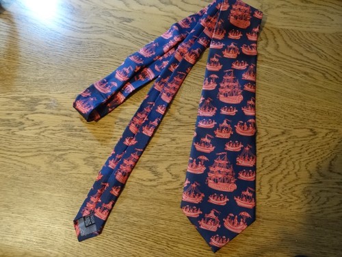 Liberty silk tie nautical - silk,