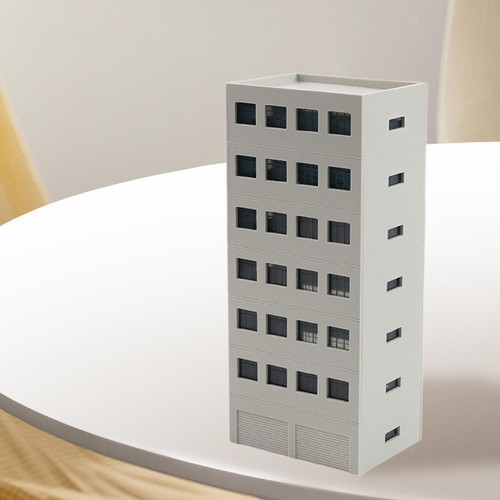 Model railway buildings - model,