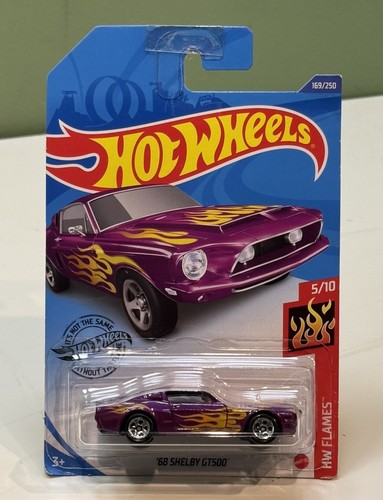 Hot wheels flames purple - flames, 1:64