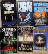 Stephen King 6 Book Bundle Collection Horror Vintage New English Library/NEL