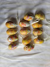 Vintage Paper Mache Easter Egg