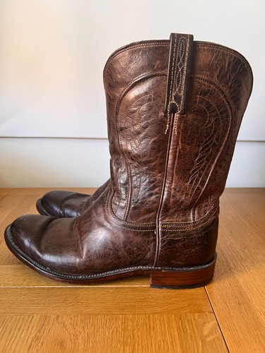 Lucchese handmade brown - handmade,