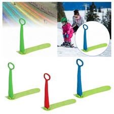 Snow Sled Ski Skate Lightweight Compact Wear Resistant Portable Snow Skate for