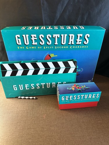 Vintage guesstures charades - vintage,