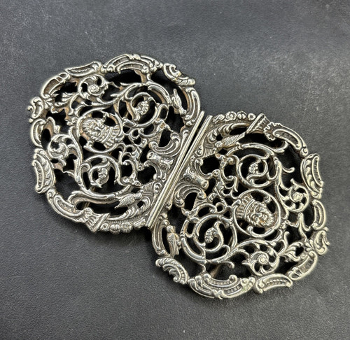 Antique nurses belt - belt, buckle
