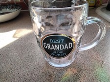 Glass Beer Stein 1 Pint