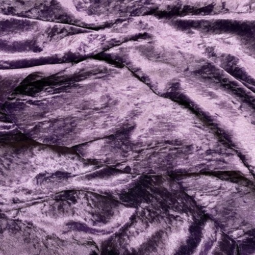 Crushed velvet jersey - crushed,