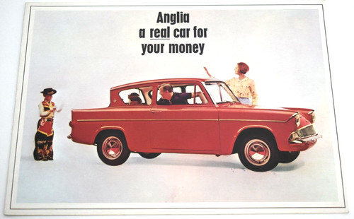 Ford anglia saloon super - ford, &
