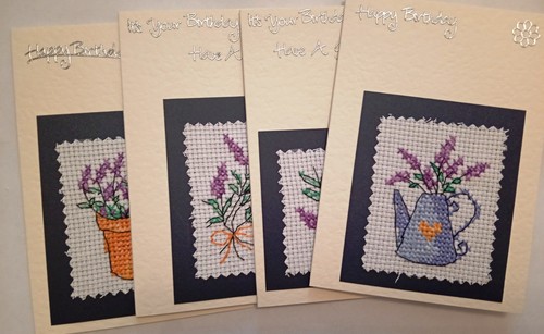 Birthday cards pack - pack, 4