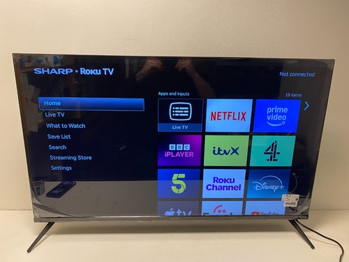 Sharp 43hj4125k smart 4k - 43'',