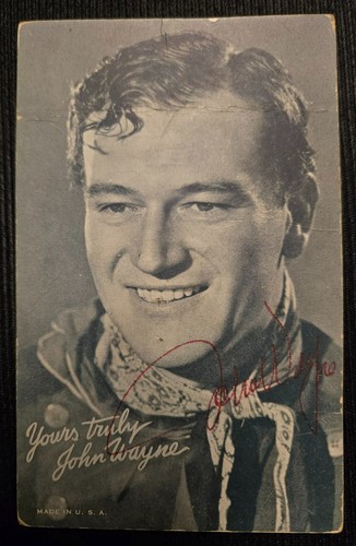 John wayne signed - john,
