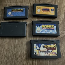 Nintendo Gameboy Advance Games JOB LOT Five Games