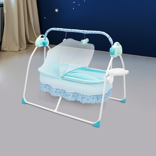 Electric foldable infant crib - infant,