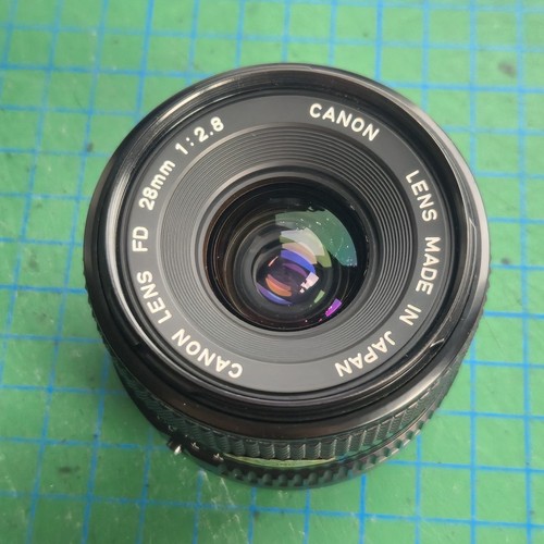 Canon 28mm fd - f/2.8,