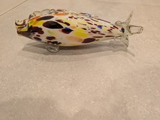 Large murano glass - glass, fish
