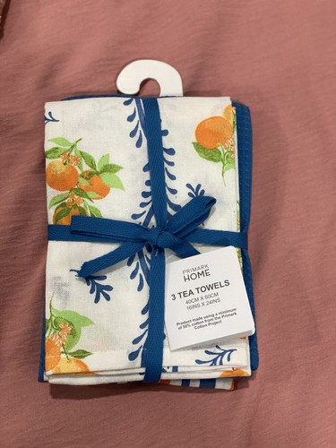 3pc cotton tea - fruit, &