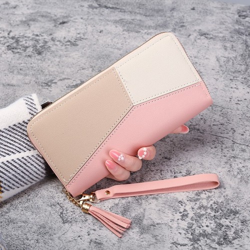 Ladies women leather wallet - women,