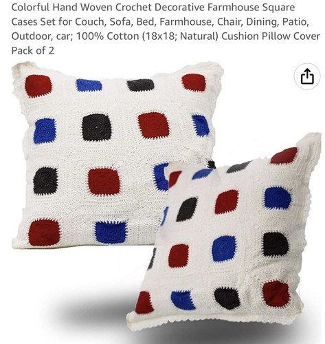 Hand woven crochet - woven, case
