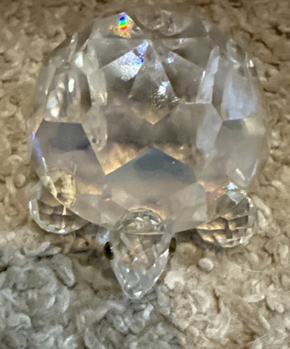 Swarovski crystal tortoise - crystal,