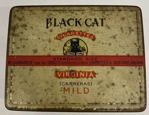 Black cat cigarettes virginia - cat,
