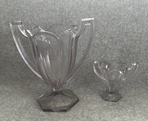 Vintage art deco pale - 2x,