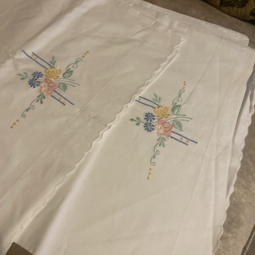 Pair white vintage - white, pure