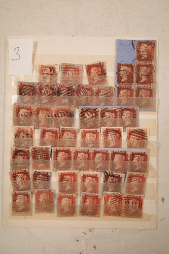 Collection penny red stamps - of,