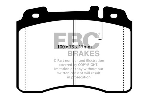 Ebc greenstuff front brake - greenstuff,