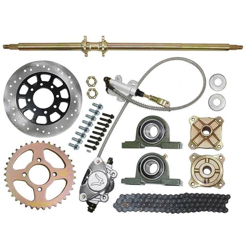 Rear live axle - live,
